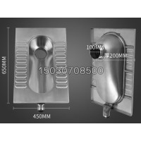 订做不锈钢蹲便器 型号齐全 详情电联