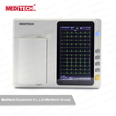 麦迪特6道心电图机 触摸屏高级6道 心律失常心梗心肌缺血监护