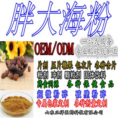 胖大海罗汉果压片糖果加工 OEM贴牌加工厂家 多种片型可选